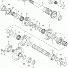 LT A400F,Z Трансмиссия 2