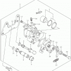 LT Z400 Задний суппорт