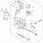 LT A400F,Z Корпус Дросселя