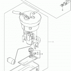 LT A500XP,Z Топливный насос