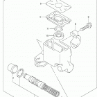 LT A400F,Z Главный тормозной цилиндр