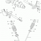 LT A500XP,Z Распределительный вал  /  клапана