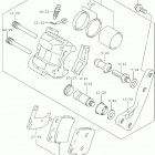 LT Z400 Передние тормоза