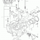 LT Z400 Головка цилиндра