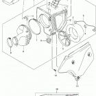 DR Z400 S Воздухозаборник