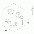 VL1500,B Lock set (vl1500bl4 e03)