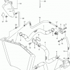 GSX R1000 Z Радиатор и Патрубки