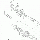 DR Z125,L Кик стартер