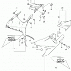 GSX R600 Side cowling (ar5)