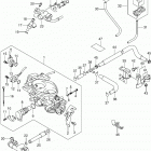 VL800,C,T,C50 Throttle body (vl800cl4 e33)