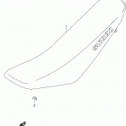 DR Z125,L Сидение