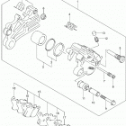 DL650A Задний суппорт