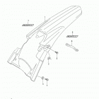RM Z250 Заднее крыло