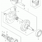 DR Z125,L Коленвал