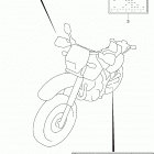 DR650SE Label (dr650sel4 e03)