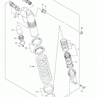 RM Z250 Rear shock absorber (rm-z250l4 e03)