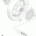 VL1500,B Front wheel (vl1500bl4 e03)