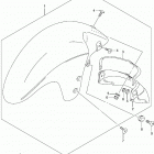 GSX1300R,A Z Переднее крыло