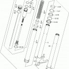 GSX R1000 Z Передняя вилка