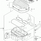 GSX R600 Воздухозаборник