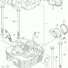 DR Z125,L Головка цилиндра