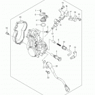 RM Z250 Корпус Дросселя