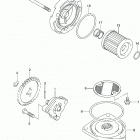 DR Z125,L Масляный насос