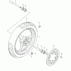 GW250 Переднее колесо