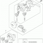 AN650,Z Lock set (an650l4 e03)