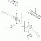 GSX1300R,A Z Рулевые переключатели
