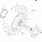 AN400A,ZA Rear wheel (an400zal4 e28)