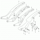 VL1500,B Rear frame (vl1500bl4 e03)
