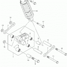SFV650,A Rear cushion lever (sfv650al4 e28)