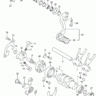 DR Z400 S Механизм  переключения передач