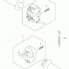DR Z400SM Рулевые переключатели