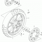 DL1000A Переднее колесо