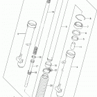DR Z125,L Front fork damper (dr-z125l4 e28)