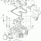 VZR1800,BZ Задняя головка цилиндров