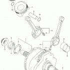VL1500,B Коленвал