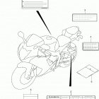 GSX R750 Z Label (gsx-r750zl4 e03)