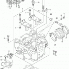 DR Z400 S Головка цилиндра