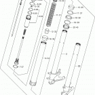 GSX R600 Передняя вилка