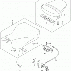 GSX R750 Сидение