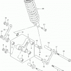 DR650SE Rear cushion lever (dr650sel4 e03)