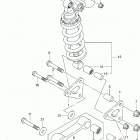 GSX R750 Rear cushion lever (gsx-r750l4 e03)
