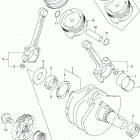 VL800,B Коленвал