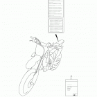 RM Z250 Label (rm-z250l4 e03)