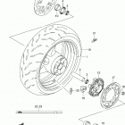 GSX R1000 Заднее колесо