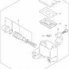 AN400A,ZA Главный тормозной цилиндр