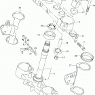 DR Z400SM Траверса нижняя